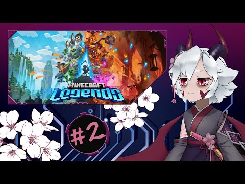 Wiccy - [AUS Vtuber] Wiccy plays Minecraft: Legends #2