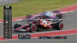 ❗Charles Leclerc Vs Oscar Piastri❗Race F1 Circuit of Americas US Texas  #USGP 20