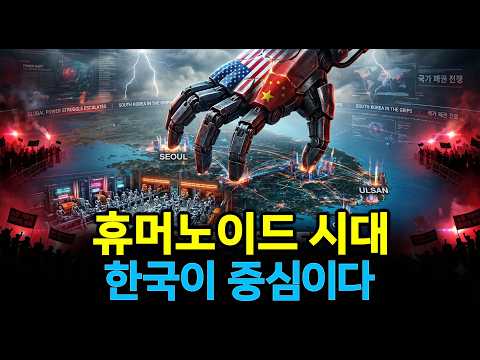미국도 중국도 못 가진 3개, 오직 한국만 휴머노이드 전쟁에서 이긴다.