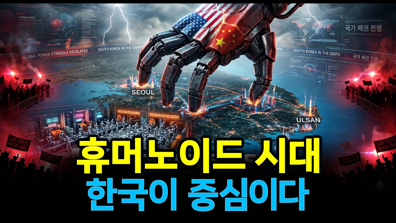 미국도 중국도 못 가진 3개, 오직 한국만 휴머노이드 전쟁에서 이긴다.