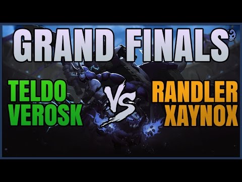 Grand Finals - Teldo & Verosk vs Xaynox & Randler  - Battlerite Playtourney Qualifier
