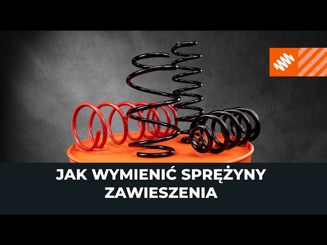 Obejrzyj przewodnik wideo w jaki sposób wymienić Sprężyna zawieszenia w FORD ESCORT IV kabriolet (ALF)
