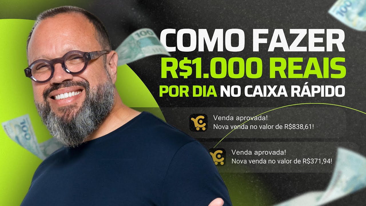 COMO FAZER R$1.000 REAIS POR DIA NO CAIXA RÁPIDO