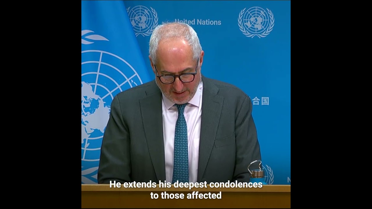 UN Secretary-General saddened by shooting in #canada