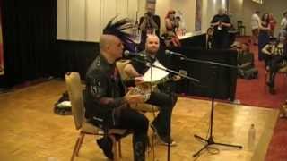 Bella Morte acoustic at DragonCon 2014, &quot;Dragon Connie&quot; (freshly written)