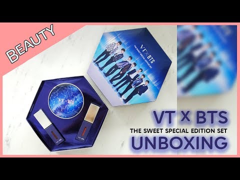 VT x BTS "The Sweet Special Edition Set" Unboxing!