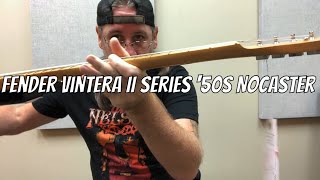 Video thumbnail for Fender Vintera II Series '50s Nocaster Demo by Ben Coombs