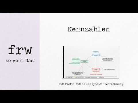 FWZ 18 Analyse Jahresrechnung - #3 Kennzahlen