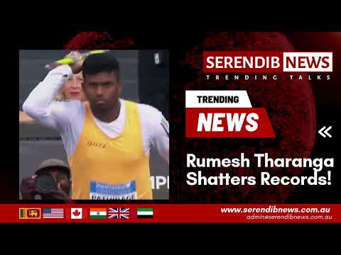 Rumesh Tharanga Shatters Records!