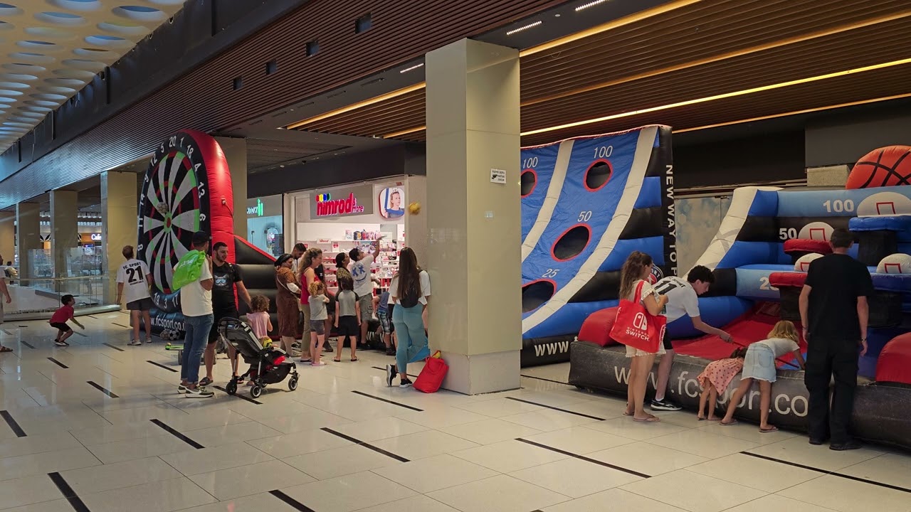 הפעלה ספורטיבית בקניון