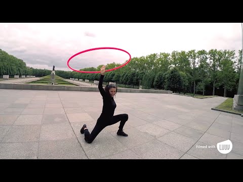 Amazing Hula Hoop Girl Filmed With Stabilizer ultraLUUV And GoPro Hero4