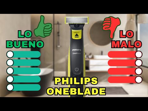 ✅ PROS y CONTRAS ❌ de la Afeitadora Philips ONEBLADE | Opinión