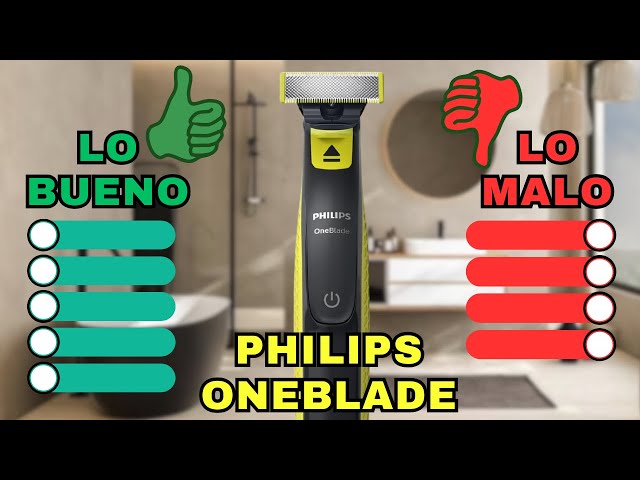Vídeo relacionado con Philips OneBlade, Cuchillas de Repuesto Originales Para Recortador Barba y Maquina afeitar Hombre, Compatible con todos los Pack 5 unidades, QP250/50