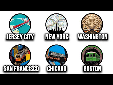 Every American City With Public Transit That Actually Works Explained in 9 Minutes
