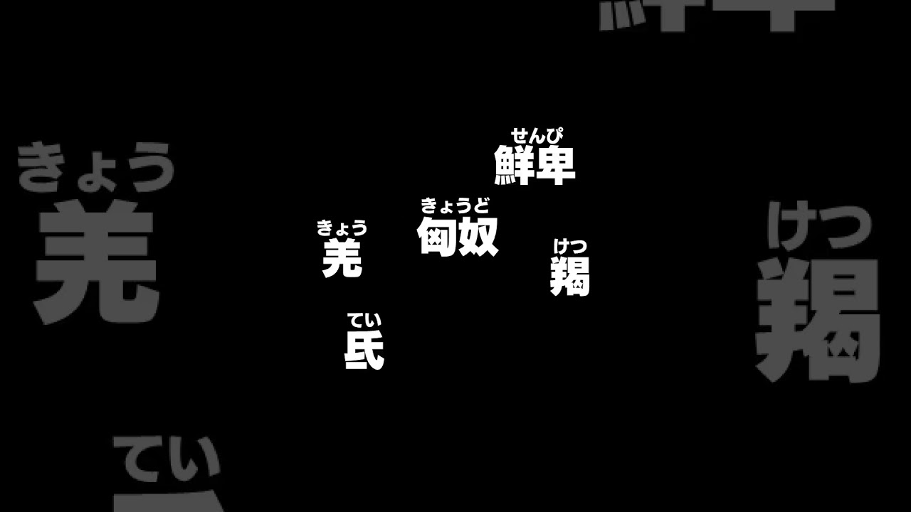 戦国七雄／五胡／武周／五代