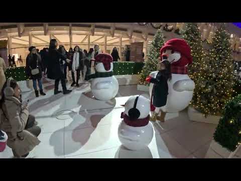 World Trade Center (WTC) at New York City during Xmas Holidays.