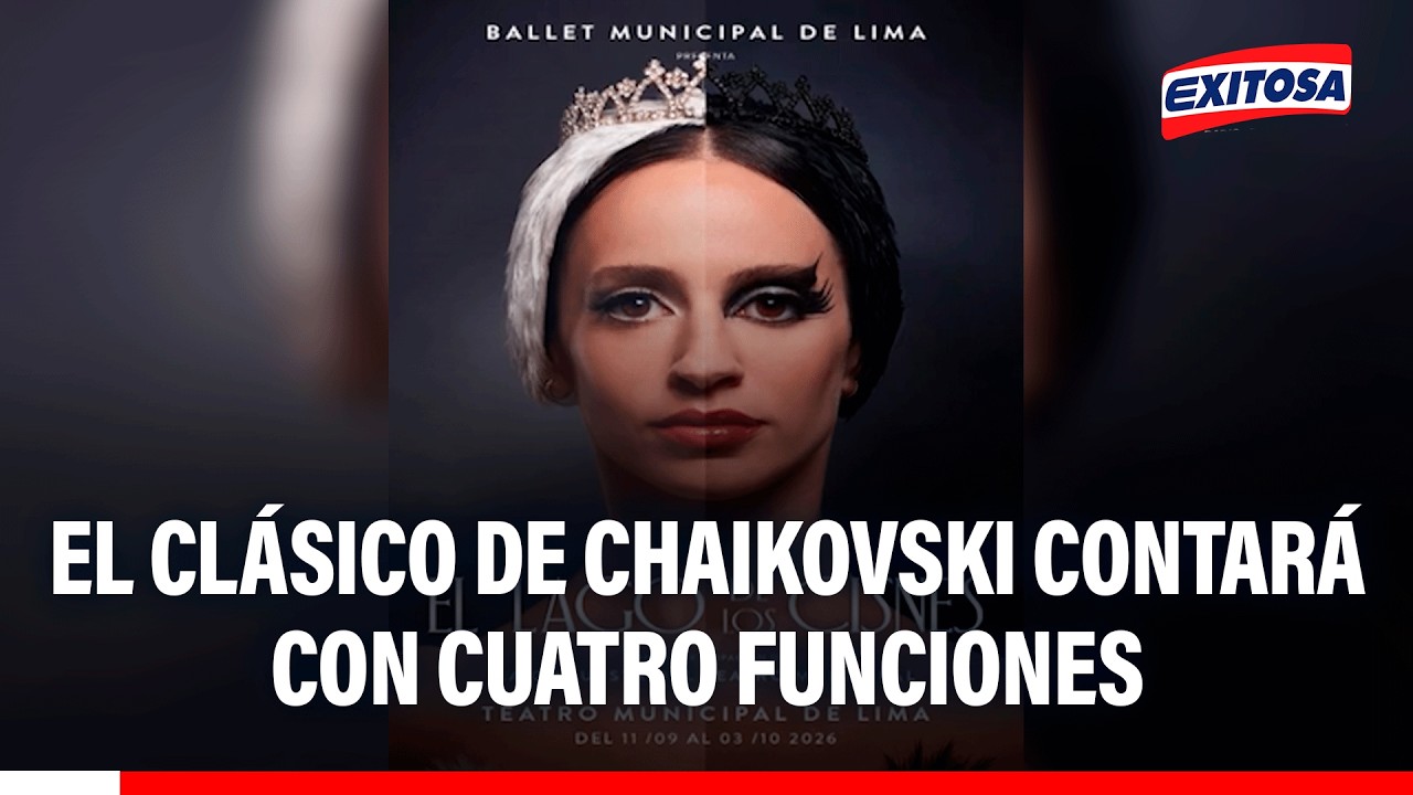 🔴🔵 “El lago de los cisnes”: El clásico de Chaikovski contará con cuatro funciones