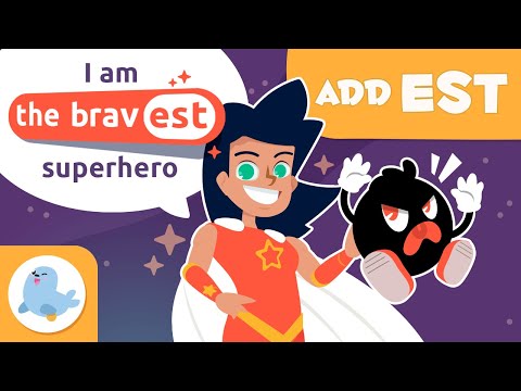 Superlatives ✏️GRAMMAR & SPELLING for Kids 🔡 Superlexia ⭐ Episode 18