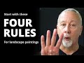 4 Basic Rules For Easier Landscape Paintings
