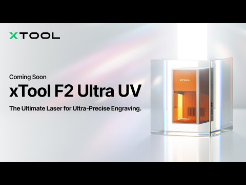xTool F2 Ultra UV 5 W Desktop UV Galvo Laser Engraver  Micron-Precision Glass  Acrylic (Pre Order)
