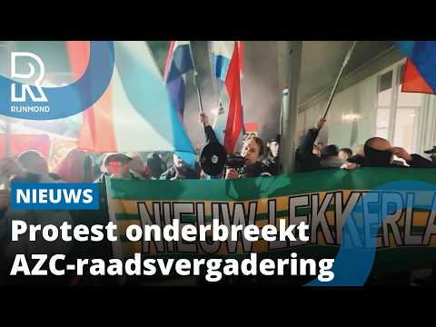 Flinke onrust bij raadsvergadering over komst AZC in Molenlanden | Rijnmond