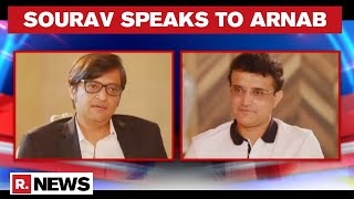 Sourav Ganguly Speaks Exclusively With Arnab Goswami On Health, Cricket, BCCI And Politics