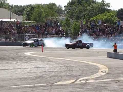 DMCC 2013 - Round 4 Victoriaville -  PRO - Jeff Laflamme leads Maxim Lemoyne