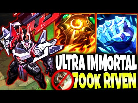 A 700k Mastery RIVEN MAIN met my ULTRA IMMORTAL MORDEKAISER 1v9 BUILD 🔥 LoL Top Morde s13 Gameplay