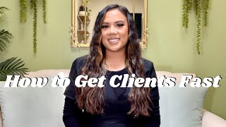 HOW TO GET CLIENTS FAST | HOW I BUILT MY CLIENTELE | LICENSED ESTHETICIAN  **GIVEAWAY**