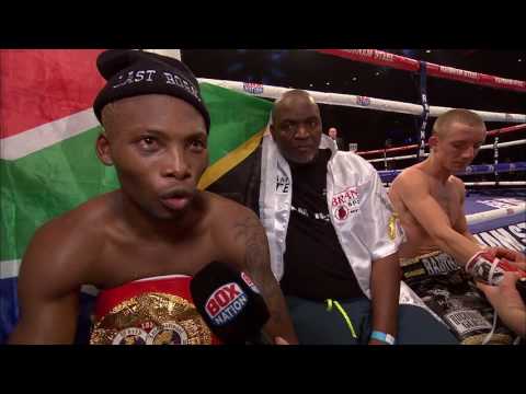 "Whatever I get from this fight, I want to buy my Mum a leg!" - Zolani Tete