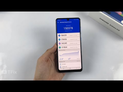 AnTuTu Benchmark Samsung A31 | Samsung A31 Geekbench 5 | Helio P65