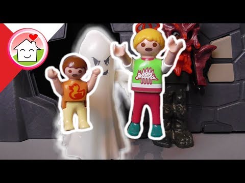 Playmobil po polsku Pałac strachów - Rodzina Hauserów