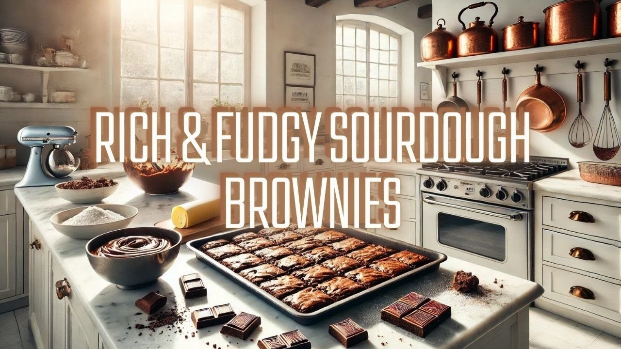 Sourdough Brownies - Video thumbnail