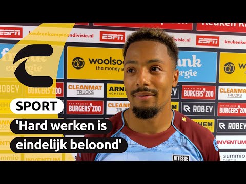 Reactie Dillon Hoogewerf na Vitesse - Helmond Sport (3-1) | Connect
