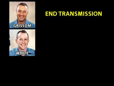 Apollo 1 full audio recording during the fire (Don't Watch if your easily disturbed)