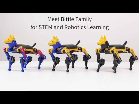 Meet the Bittle Family Smart and Intelligent Robot Dogs| Advanced robot pets from PetoiCamp |