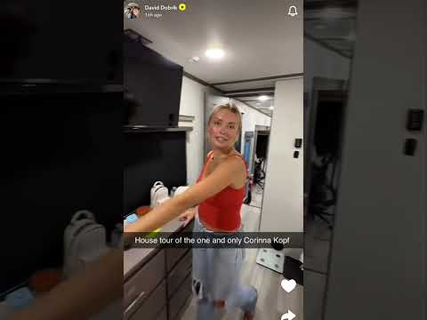 WHERE MILLIONAIRE ACTUALLY LIVE CORINNA COPF BEDROOM David Dobrik Snapchat #realestate #influencer