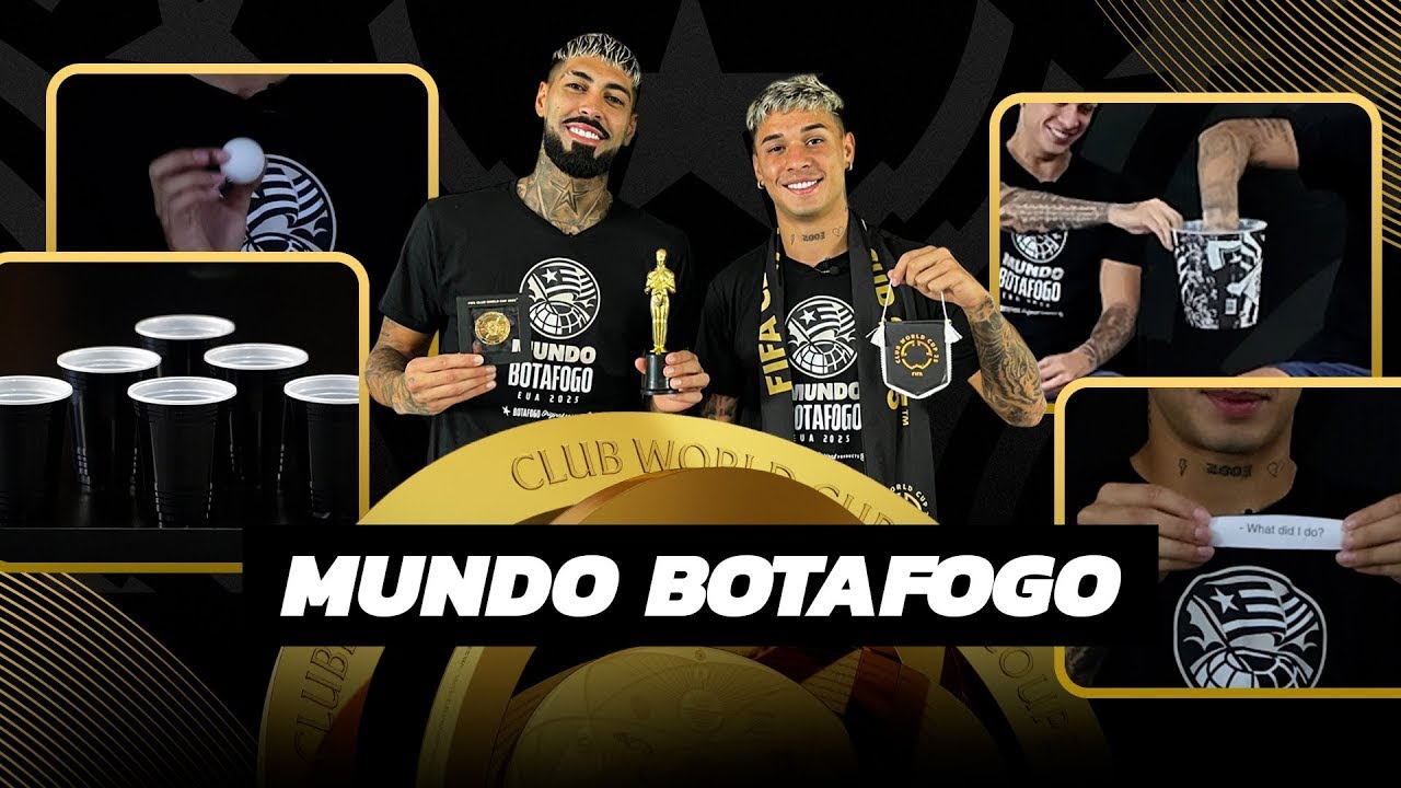 VÍDEO | Alexander Barboza e Mateo Ponte participam de terceiro capítulo do ‘Mundo Botafogo’