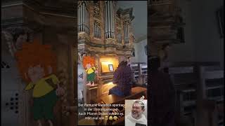 Hurra Hurra der Pumuckl ist wieder da! - Kirchenorgel Alexander Uhl und Pfarrer Klaus Gruber