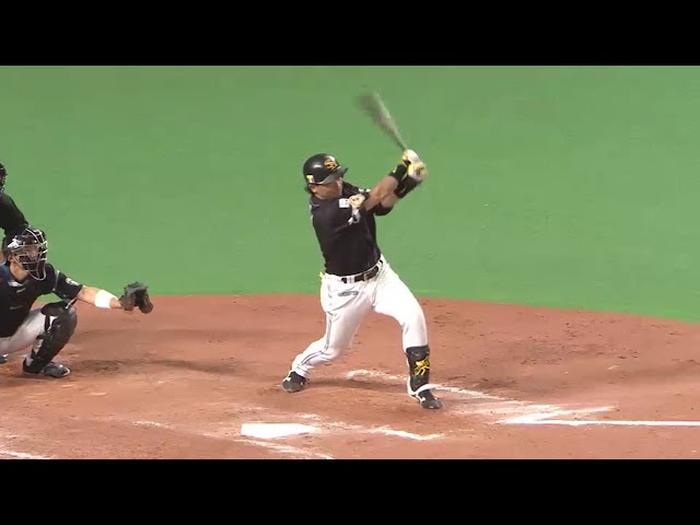 【8回表】熱男の一発で反撃!! ホークス・松田 甘い球を見逃さず1点差に迫るソロ!! 2016/10/13 CS Final F-H