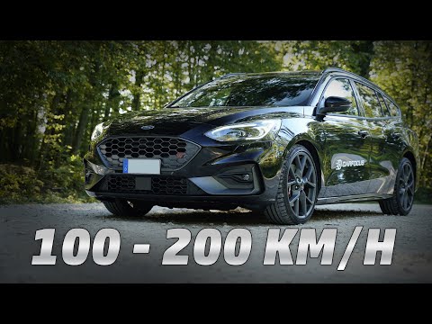 2019 Ford Focus ST 2.3L – Acceleration 100 – 200 KM/H RaceChip vs. Stock