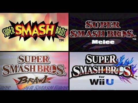 Evolution of Super Smash Bros. Intros HD (1999-2014)