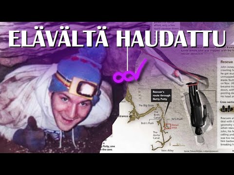 Nutty Puttyn luolakatastrofi - 27 tuntia jumissa pää alaspäin