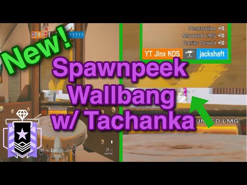 New Spawnpeek w/ Lord Tachanka! - R6S Highlights