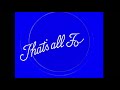 Merrie Melodies 1944 That S All Folks Blue Screen