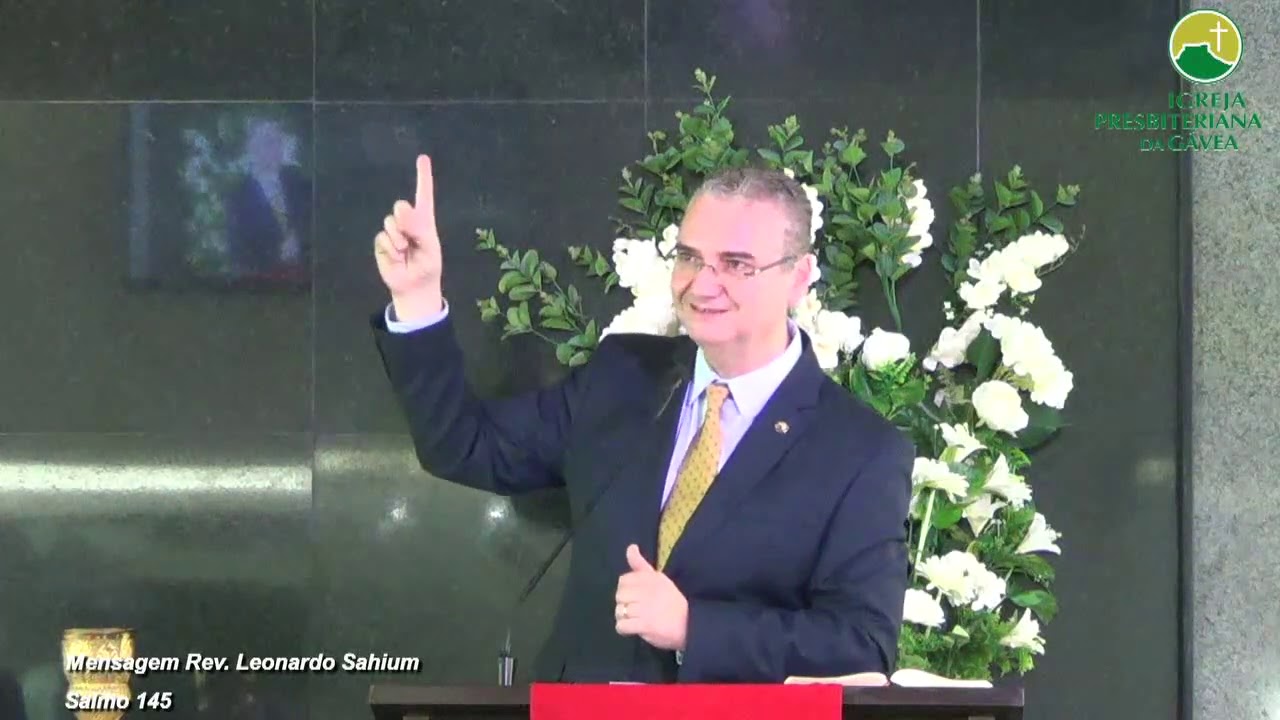"Com Deus no deserto" Salmo 145 - Rev Leonardo Sahium - 13.09.20 - manhã - IPG.