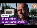Topdrukte bij de pomp: iedereen gooit de tank nog even vol