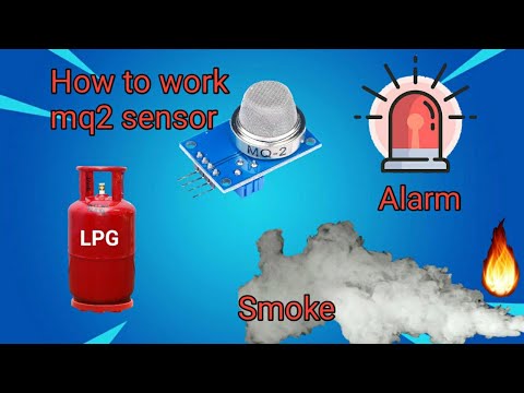 MQ-2 Sensor gas and smoke sensor how to work || 🔥🔥