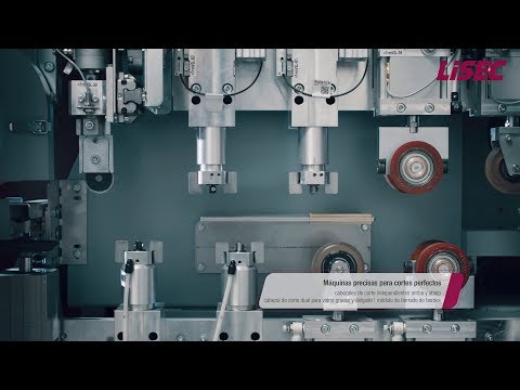 LiSEC VSL-A - Combined float / lami cutting line (Spanish)