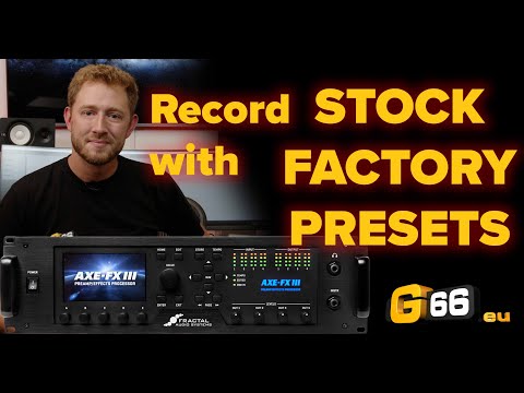Recording with STOCK Fractal Presets! -- Fractal Fridays with Cooper Carter #1